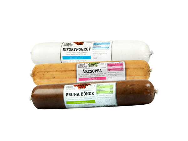Risgrynsgröt/ärtsoppa/bruna bönor