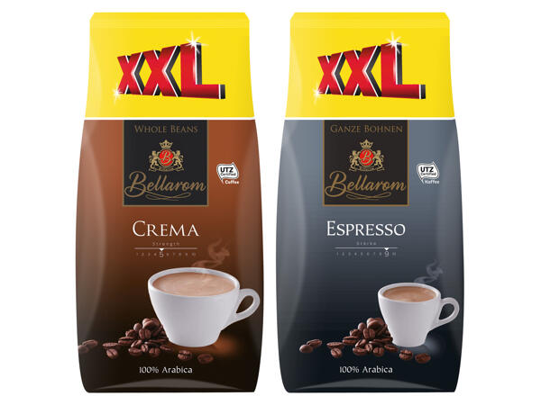 Kaffee Crema oder Espresso 1000 g + 200 g gratis