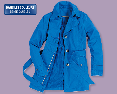 Trench-coat pour femmes BLUE MOTION