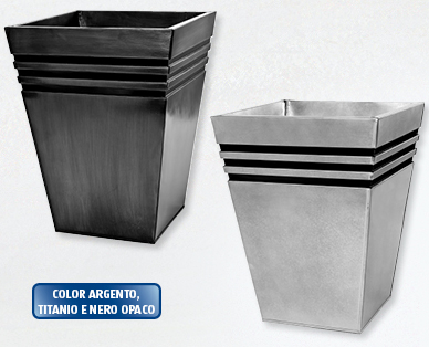 Vaso di metallo per piante GARDENLINE(R)