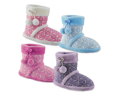 Ladies' Boot Slippers