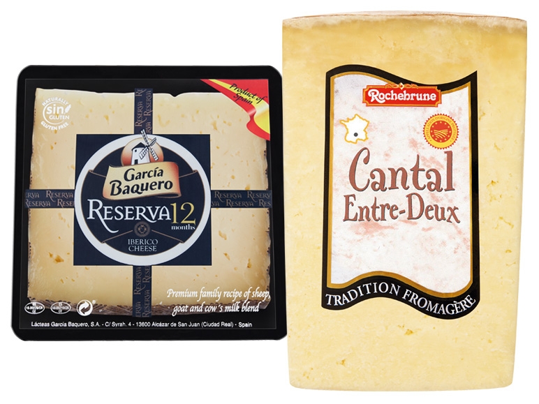 GARCÍA BAQUERO/ROCHEBRUNE Reserva12/Cantal Käse AOP