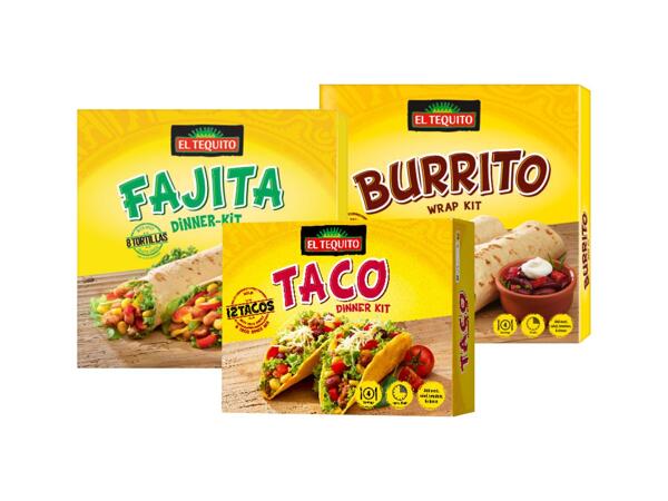 Fajita, Burrito Wrap or Taco Dinner Kit