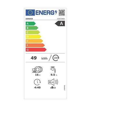 GORENJE Geschirrspüler vollintegrierbar