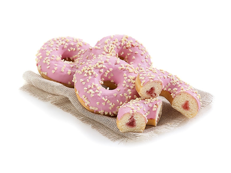 Valentijnsdonut