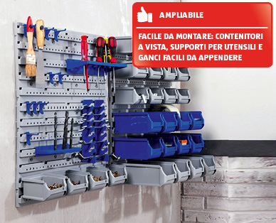 Sistema portatutto, 43 pezzi WORKZONE(R)