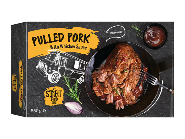 PULLED PORK MED WHISKEY