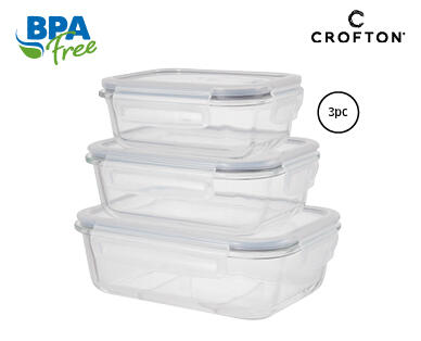 Glass Storage Containers 3pc Sets
