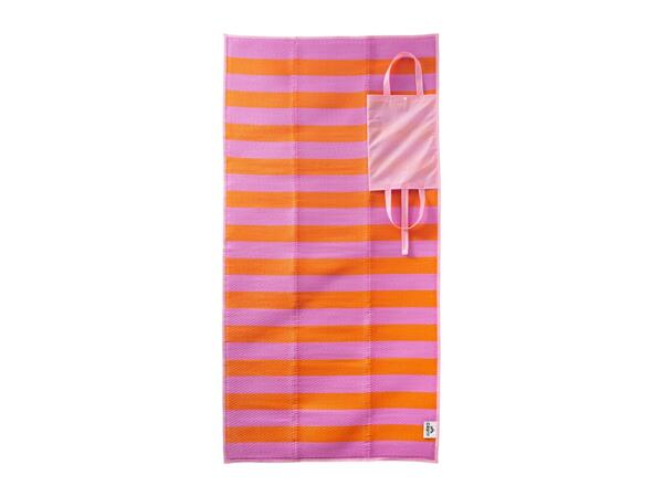 Crivit Beach Mat - Pink/Orange
