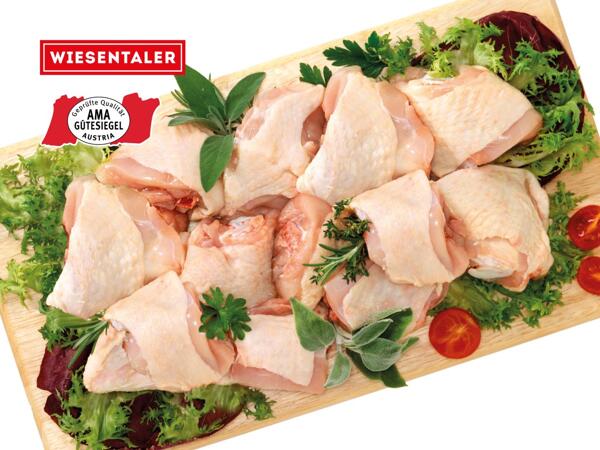 Frische Maishendl Suppenteile