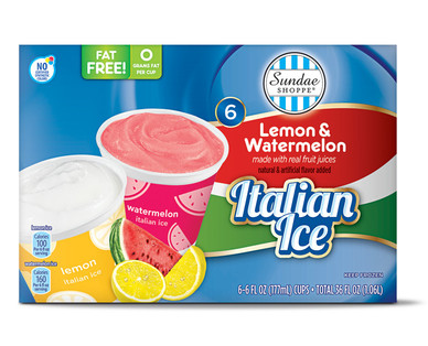 Sundae Shoppe Italian Ice Variety Pack