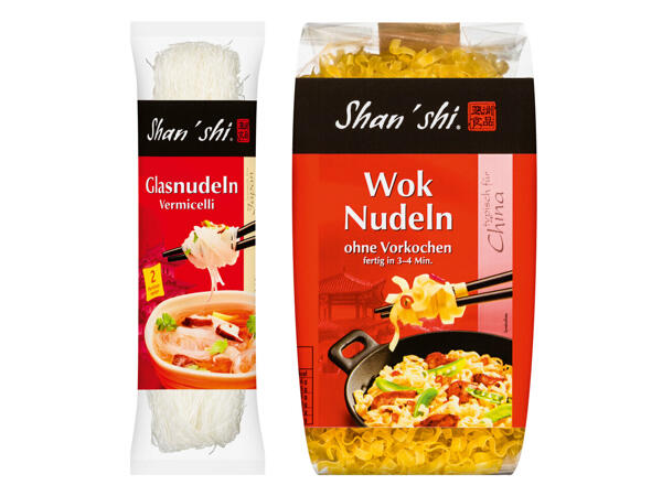 Shan'Shi Glas- oder Woknudeln/Thai Red Curry Paste