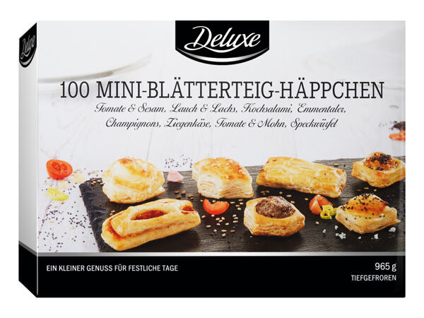 Mini-Blätterteig-Häppchen