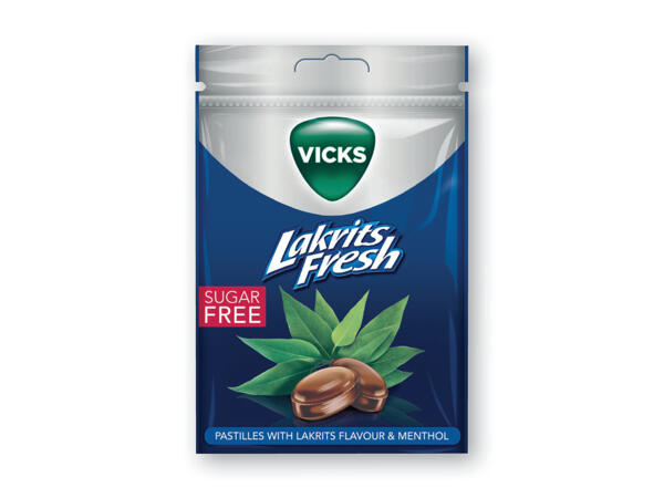 Vicks sukkerfri halspastiller