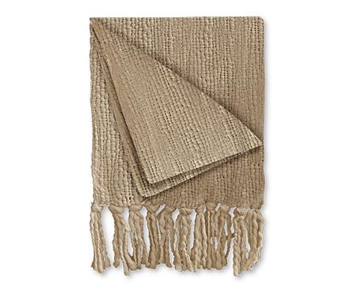 Huntington Home Knit Tassel Throw