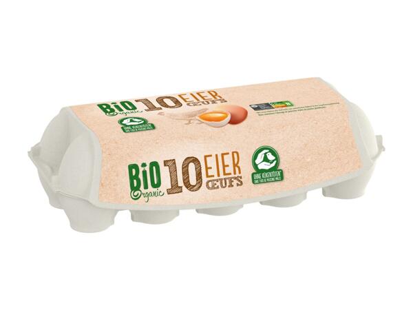 Œufs bio (valable uniquement en Suisse romande)