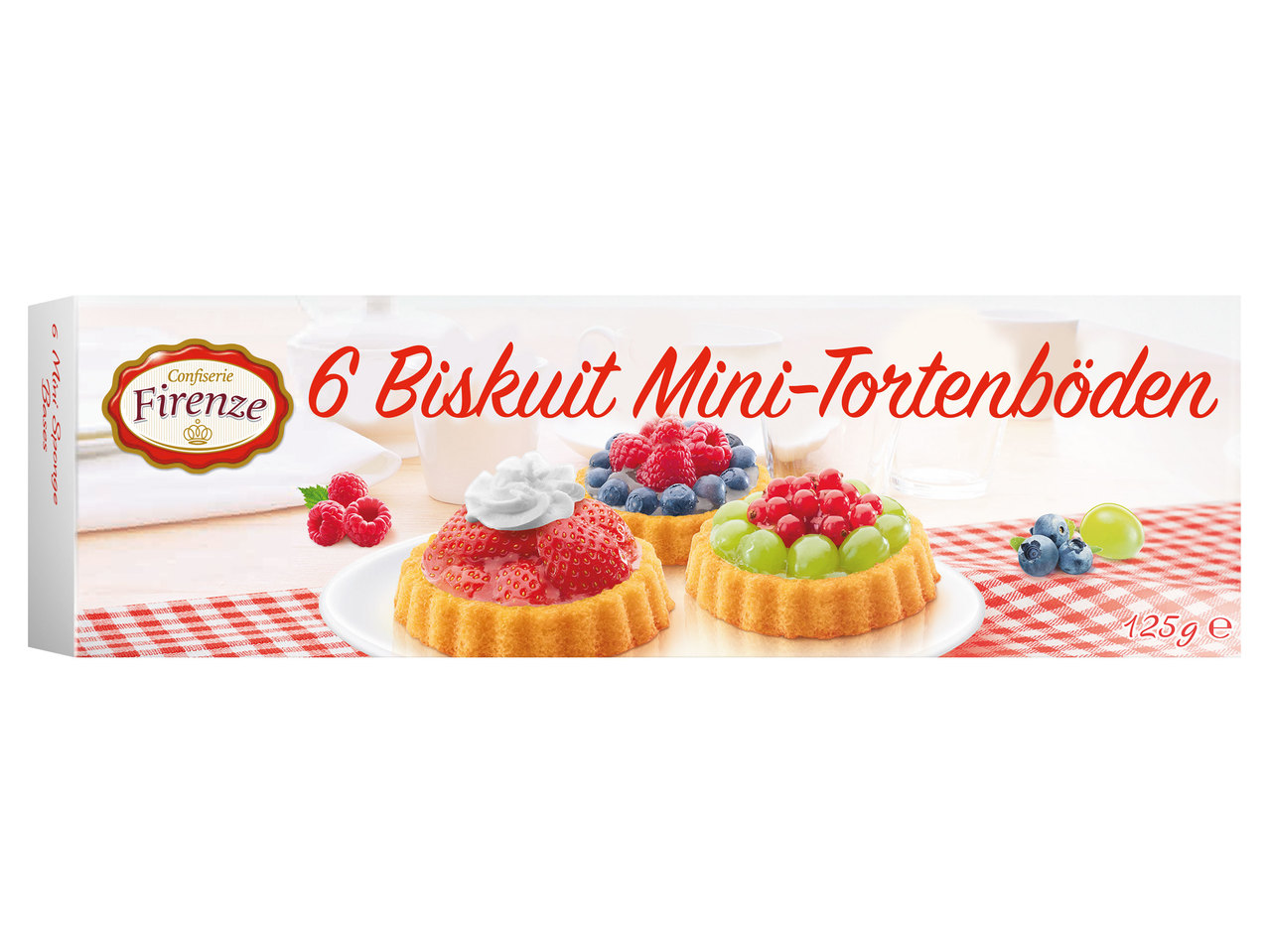 CONFISERIE FIRENZE Biskuit Mini-Tortenböden