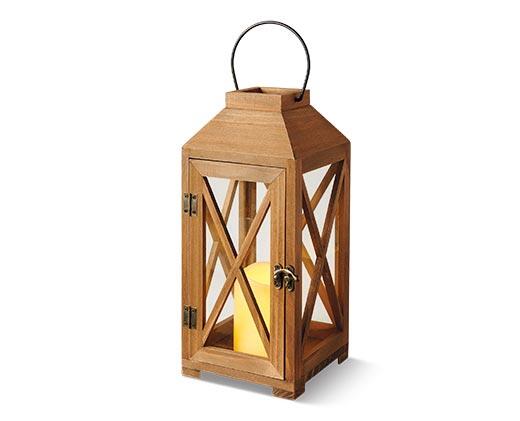 Belavi 
 Wood Candle Lantern