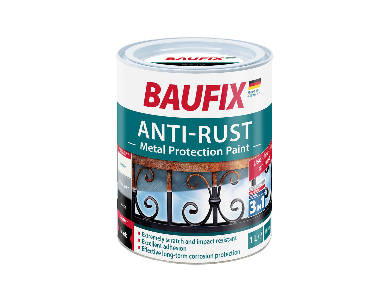 Baufix Anti-Rust Metal Protection Paint1