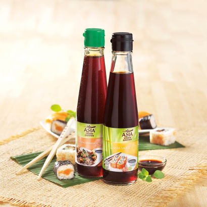 Sojasauce eller teriyaki