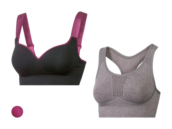 Brassière de sport sans coutures (uniquement en Suisse romande)