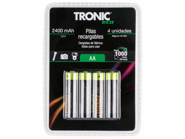 Tronic Laddningsbara batterier