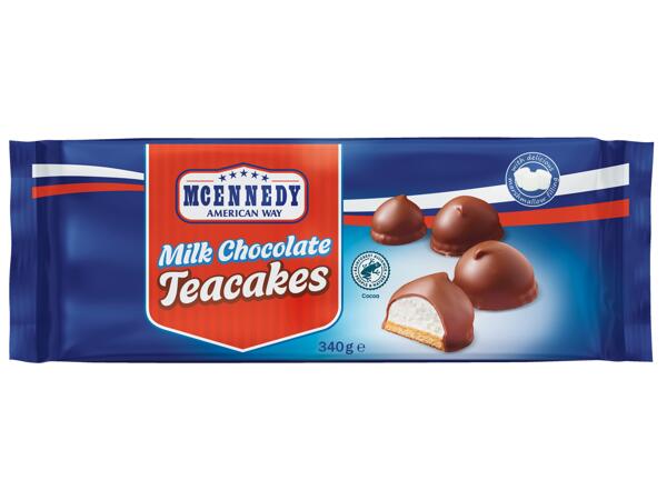 Milk Chocolate Teacakes