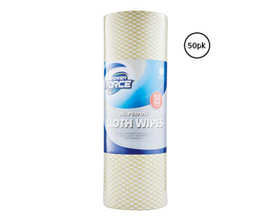Cloth Wipes on Roll 50pk