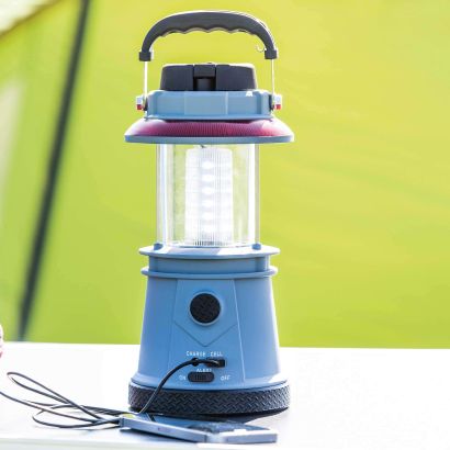 Campinglaterne mit Dynamo