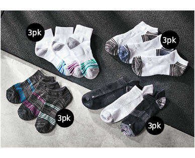 Adult's Fitness Socks 3pk