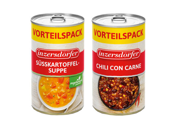 Inzersdorfer Fertiggerichte oder Suppen