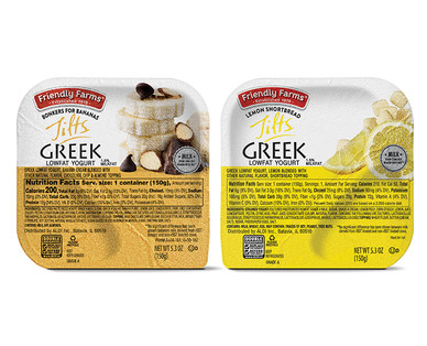 Friendly Farms Tilts Greek Yogurt