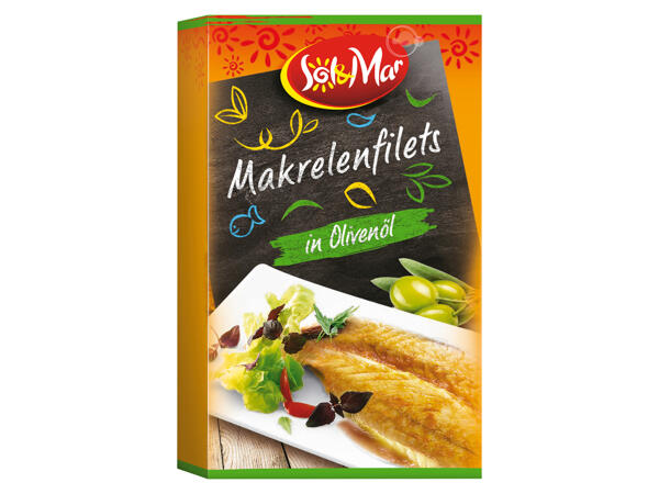 Makrelenfilets in Olivenöl