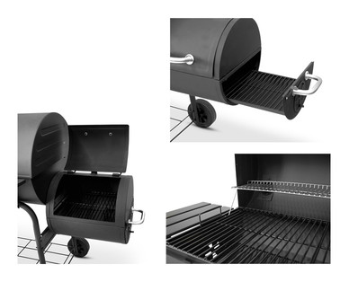 Range Master 30" Barrel Grill With Smoker