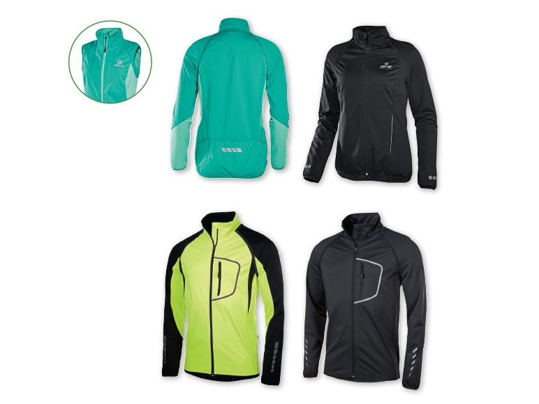 Crivit Ladies' or Men's Softshell Cycling Jacket