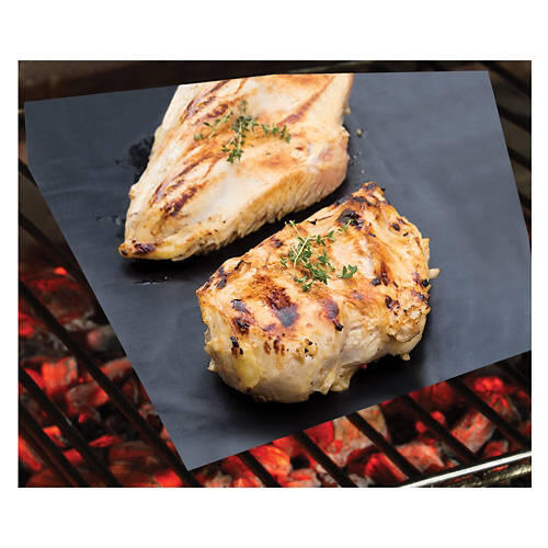 2 Pack Grill & Bake Mat, Black