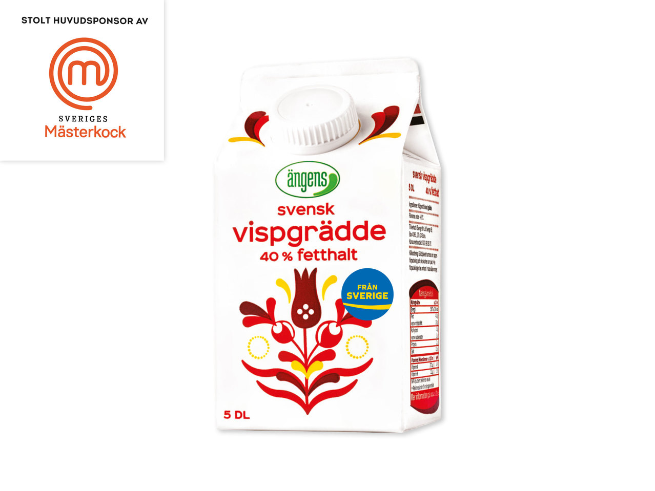 Vispgrädde 40 %