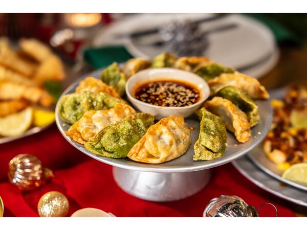 Gyoza with Dip
