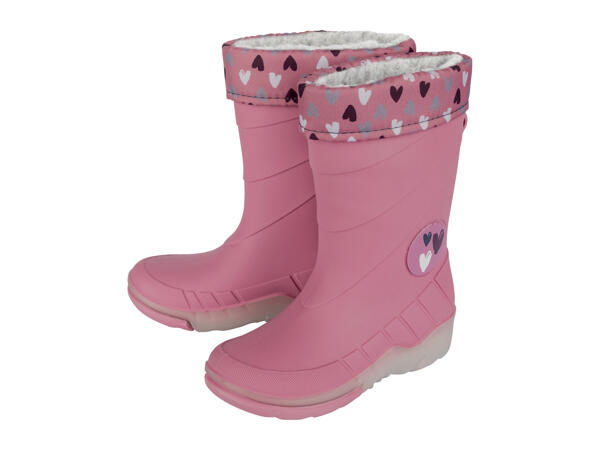 Lupilu Kids' Light-Up Wellington Boots