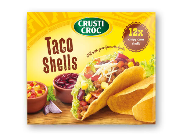 Tacoskaller, -wraps eller -minitortillas