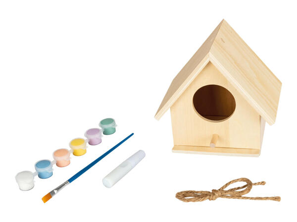 Crelando Paint Your Own Mini Birdhouse