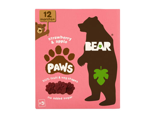 Bear Paws Strawberry & Apple