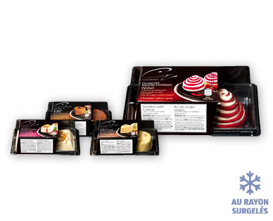 Spécialités de glaces exclusives
