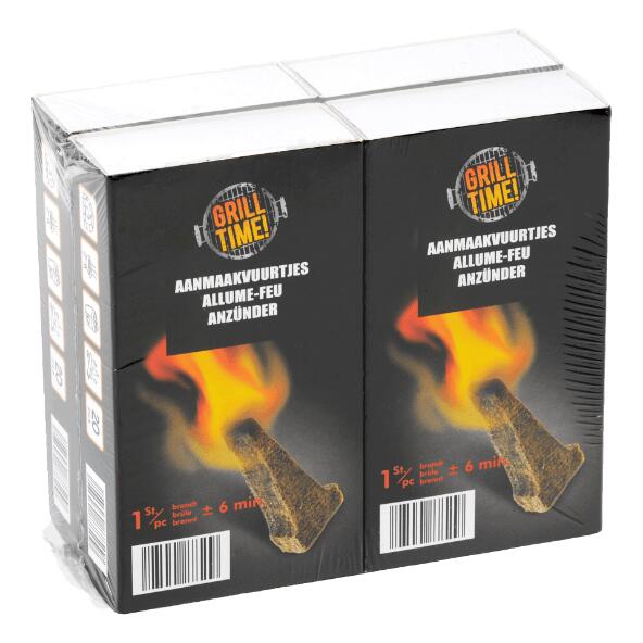 Blocs allume-feu, pack de 4