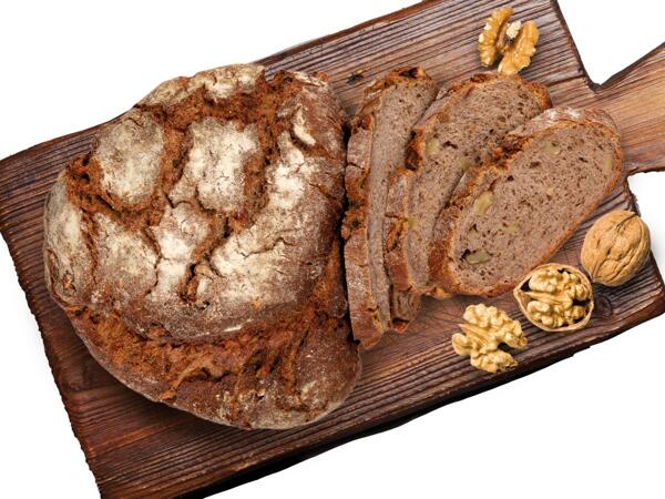 Buchweizenbrot mit Walnüssen