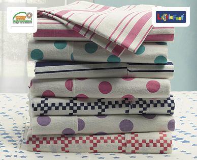 Flannelette Fitted Sheet Set – Single Size