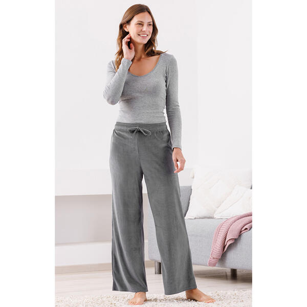 Freizeithose in Ripp-Optik