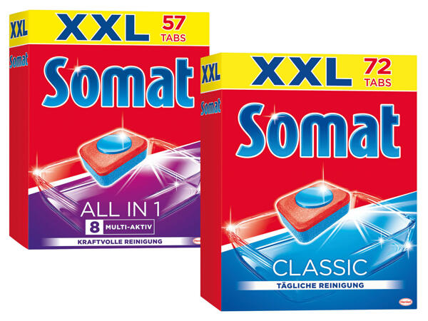 Somat Geschirrspülmitteltabs 45-72 Tabs