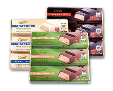 Barres fourrées au nougat CHOCEUR(R)