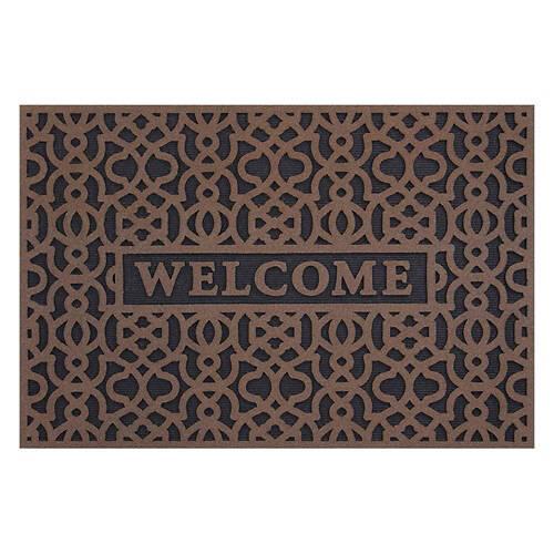 24" x 36" All Seasons Doormat - Welcome Brown